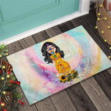 Let That Shit Go - Personalized Yoga Doormat