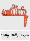 Thanksgiving Pumpkin - Personalized Thanksgiving Door Frame Decoration