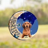 Paw Prints On My Heart - Personalized Dog Wind Chime