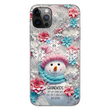 Grandkids Are Like Snowflakes - Gift for grandma - Personalized Phone Case