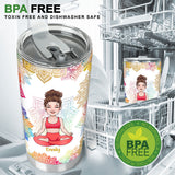 By Being Yourself - Personalized Yoga Tumbler