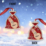 Santa Sack - Personalized Couple Ornament
