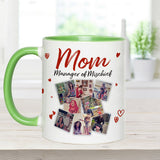Mom Manager Of Mischief - Personalized Mother Accent Mug