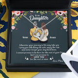 To My Daughter - Personalized Daughter Necklace