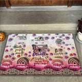Positive Affirmations Butterfly - Personalized Butterfly Doormat