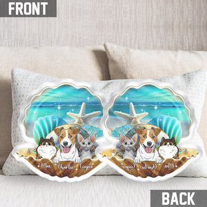 Little Cuties - Personalized Dog Shaped Pillow