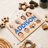 Family Puzzel - Personalized Kid Name Puzzle