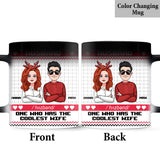 Husband Who Has The Coolest Wife - Personalized Couple Mug