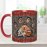 Dog Mom - Personalized Dog Accent Mug