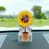 You Are My Sunshine - Gift for husband, wife, boyfriend, girlfriend, mom, grandma - Personalized Custom Shaking Head