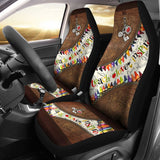Teach Love Inspire Teacher Seat Covers 0622