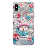 Grandkids Are Like Snowflakes - Gift for grandma - Personalized Phone Case