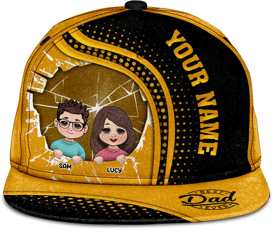 Best Dad Ever - Personalized Father Snapback