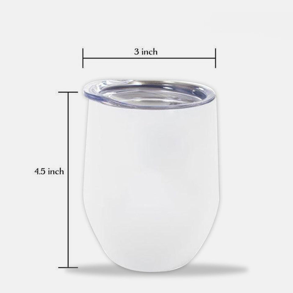 Check Ya Energy - Personalized Witch Wine Tumbler