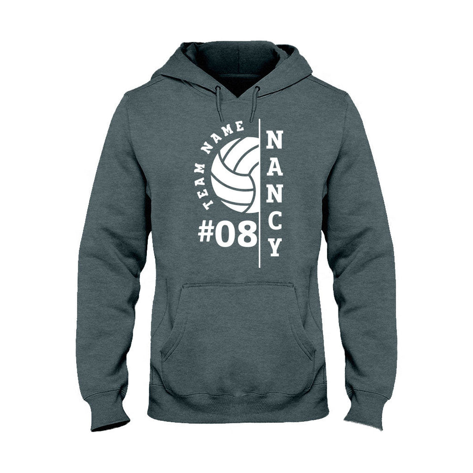 Love Volleyball - Personalized Volleyball T-shirt And Hoodie