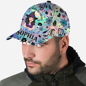 Don't F With My Energy - Personalized Witch Classic Cap