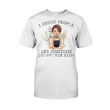 I Shoot People - Personalized Photography T-shirt And Hoodie