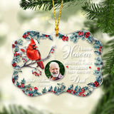 I Am Always With You - Personalized Memorial Transparent Ornament