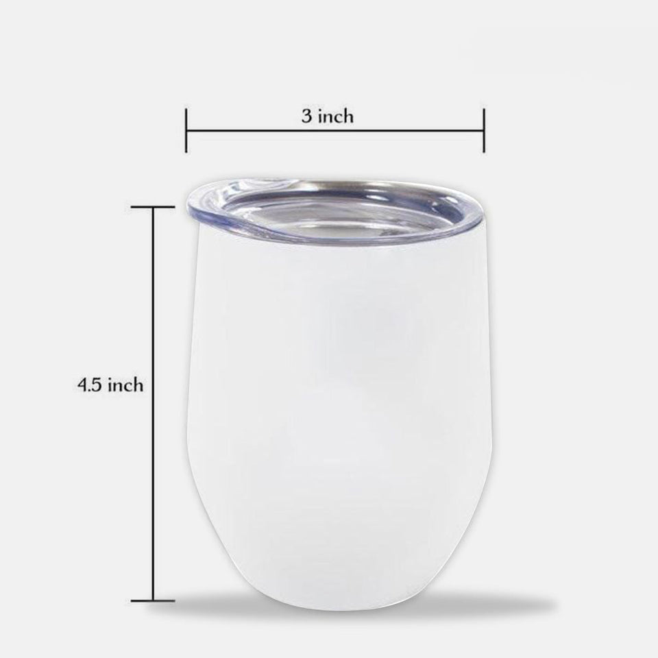 Just A Girl Who Loves Dogs - Personalized Dog Wine Tumbler