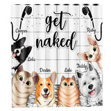 I Saw That - Personalized Dog Shower Curtain