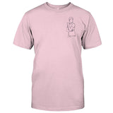 Custom Line Art - Personalized Son Embroidered T-shirt