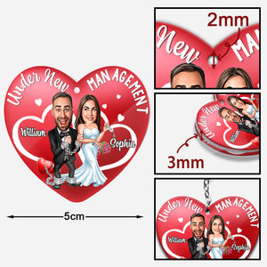 I Still Love You - Personalized Husband And Wife Keychain