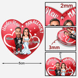 I Still Love You - Personalized Husband And Wife Keychain