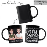 Dear Mom Dear Dad I'm Yours - Gift for mom, dad - Personalized Mug