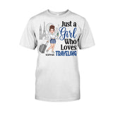 Just A Girl Who Loves Cruising - Personalized Cruising T-shirt & Hoodie