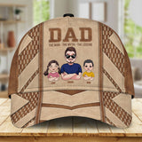 Dad The Man The Myth The Legend - Personalized Father Classic Cap