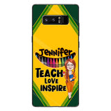 Teach Love Inspire - Personalized Teacher Phone Case