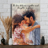Best Dad Ever - Personalized Father Canvas And Poster