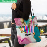 Love Crocheting - Personalized Crocheting Tote Bag