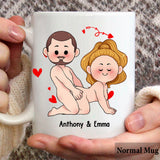 I Just Want You To Be Happy - Couple gift for husband, wife, boyfriend, girlfriend - Personalized Mug