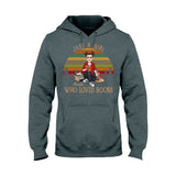 Just A Girl Who Loves Book - Personalized Book T-shirt & Hoodie