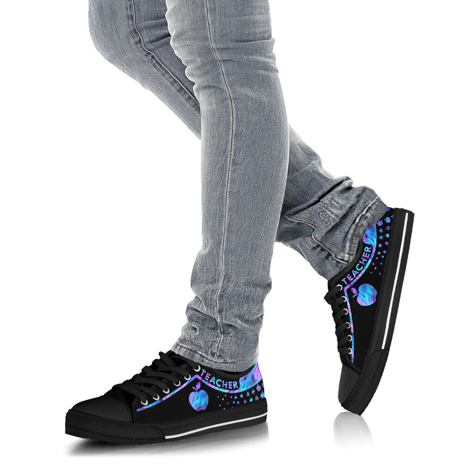 Love Teaching Teacher Low Top Shoes 0622