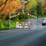 My Favorite People - Gift for grandpa, grandma, brother, sister, mom, dad, uncle, aunt - Personalized Keychain