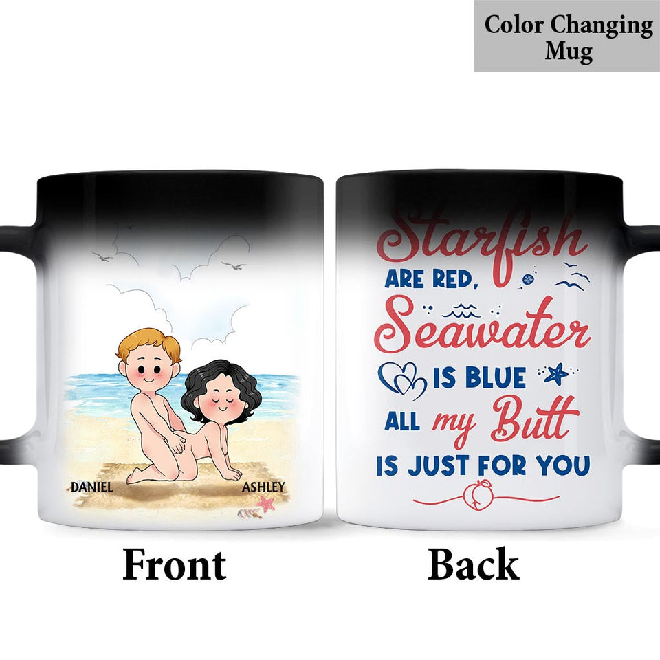 Just For You - Personalized Couple Mug