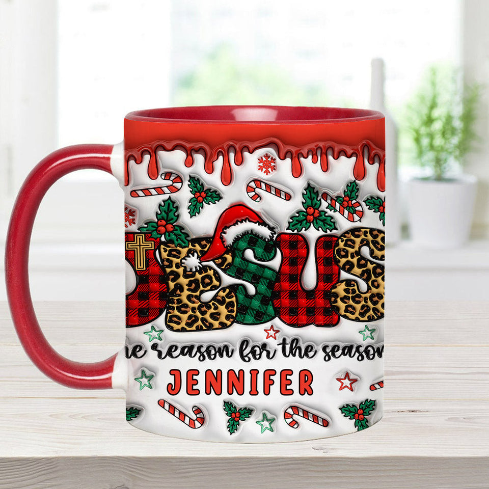 La raison de cette fête - Mug chrétien personnalisé