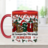 La raison de cette fête - Mug chrétien personnalisé