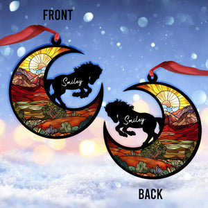 Love Horses - Personalized Horse Ornament