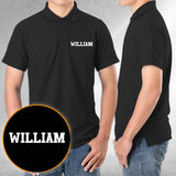 Custom Name - Personalized Sibling Embroidered Polo Shirt