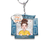 What Day Is Today - Personalized Retired Keychain
