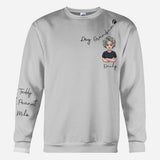 I Love You Grandma - Personalized Dog All Over Shirt