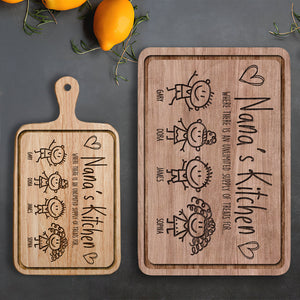 Grandma's Kitchen - Gift for grandma - Personalized Cutting Board
