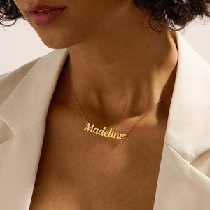 Love You Mom - Personalized Mother Name Necklace