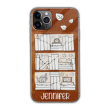Four Seasons Reading Tracker - Personalized Book Phone Case