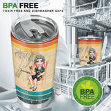 The Legend Has Retired - Personalized Retired Tumbler