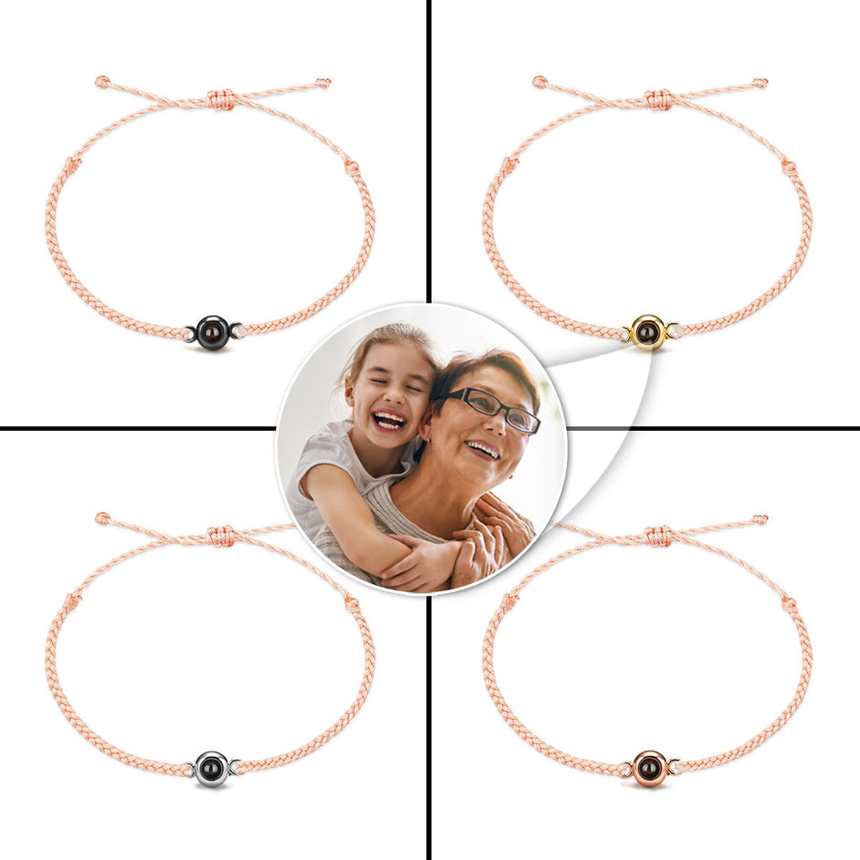 Sweetheart - Personalized granddaughter Projection Bracelet