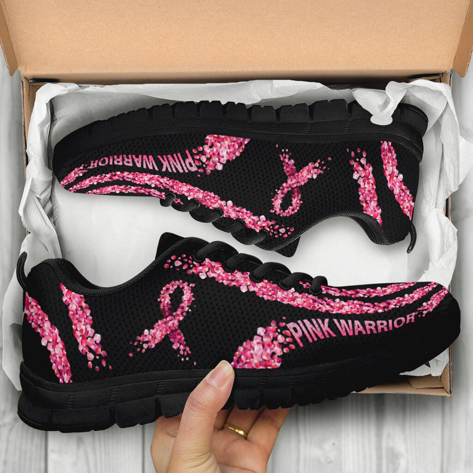 Baskets Pink Warrior pour la sensibilisation au cancer du sein 0622
